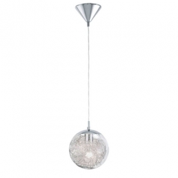 LED Pendant Ceiling Light Polished Chrome 