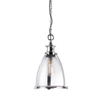 734-10536 Santini LED Large Pendant Ceiling Light Nickel