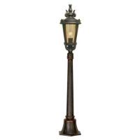 180-10657 Barilla LED Medium Outdoor Pedestal Weathered Bronze Patina