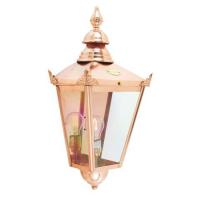 182-10722 Chirico LED Outdoor Half Wall Lantern Copper