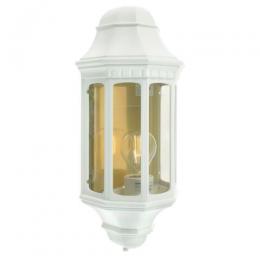 182-10781 Mallucci LED Outdoor Half Lantern White 