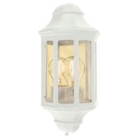 182-10786 Mallucci LED Outdoor Half Lantern White