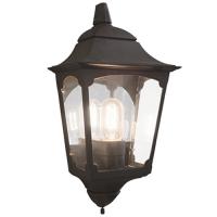 180-10800 Chimenti LED Outdoor Half Wall Lantern Black