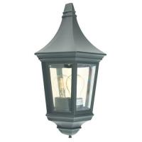 182-10906 Valentina LED Outdoor Half Wall Lantern Black