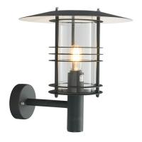 182-10910 Strada LED Large outdoor Wall Lantern Black