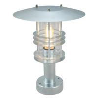 182-10919 Strada LED Outdoor Small Pedestal Lantern Galvanised