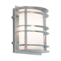 182-10922 Strada LED Outdoor Half Wall Lantern Galvanised