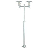 182-10924 Strada LED Outdoor 2 Headed Lamp Post Galvanised