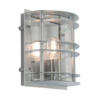 182-10926 Strada LED Outdoor Half Wall Lantern Galvanised