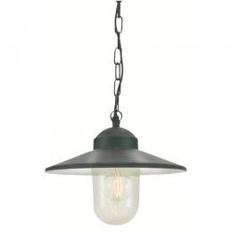 182-10938 Lamberto LED Outdoor Pendant Lantern Black 