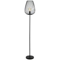 162-10997  LED Cage Floor Lamp Black