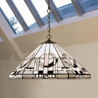 363-11092 Maniero LED Tiffany 1 Light Pendant Ceiling Light