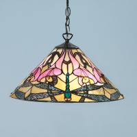 363-11140 Accardi LED Tiffany 1 Light Medium Pendant Ceiling Light