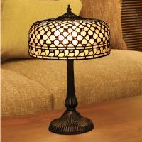 363-11160 Morici LED Tiffany 2 Light Medium Table Lamp