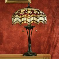 363-11204 Vannelli LED Tiffany 2 Light Medium Table Lamp