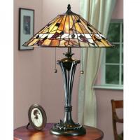 364-11213 Bartolo LED Tiffany 2 Light Medium Table Lamp