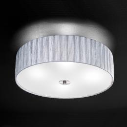 211-11284 Liberto LED Large Flush Ceiling Light Satin Nickel 