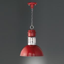 211-11298 Savelli LED 1 Light Pendant Ceiling Light Red 