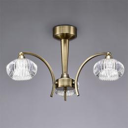 212-11305 Ranelli LED 3 Light Ceiling Light Bronze 