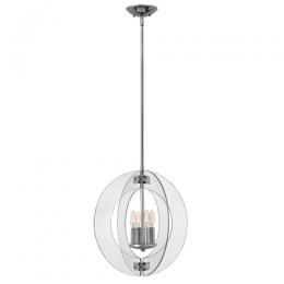 186-11340 Soleri LED Medium Pendant Ceiling Light Polished Chrome 