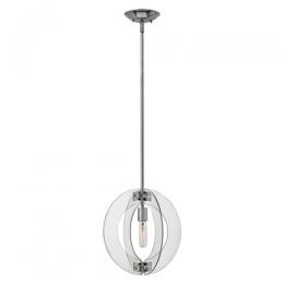 186-11341 Soleri LED Small Pendant Ceiling Light Polished Chrome 