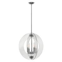 186-11342 Soleri LED Large Pendant Ceiling Light Polished Chrome