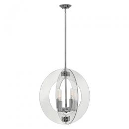 186-11342 Soleri LED Large Pendant Ceiling Light Polished Chrome 