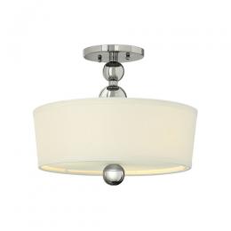 186-11348 Ziani LED Semi Flush Ceiling Light Polished Nickel 