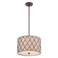 188-11411 Brucato LED Medium Pendant Ceiling Light Copper Canyon