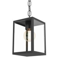 155-11612  LED Outdoor Soffit Pendant Ceiling Light Black