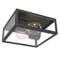 155-11615  LED Outdoor Wall or Soffit Light Black