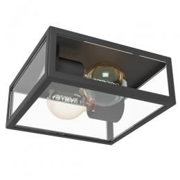 LED Outdoor Wall or Soffit Light Black 