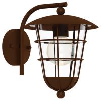 163-11644  LED Outdoor Wall Light Brown