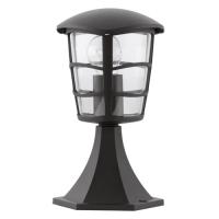 163-11649  LED Outdoor Pedestal Lamp Black