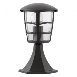 163-11649  LED Outdoor Pedestal Lamp Black 