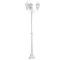 163-11697  LED Outdoor 3 Headed Post Lamp White