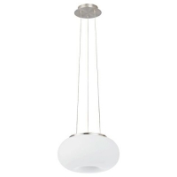 158-1185  LED Pendant Light Nickel Frosted