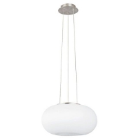 158-1186  LED Pendant Light Nickel Frosted