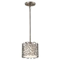 190-11953 Silvestri LED 1 Light Pendant Ceiling Light Classic Pewter