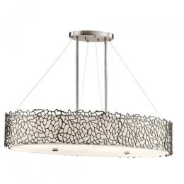 190-11954 Silvestri LED 4 Light Pendant Ceiling Light Classic Pewter 