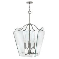 186-11962 Vernati LED 6 Light Large Ceiling Lantern Polished Antique Nickel