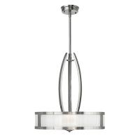 186-11974 Merola LED 3 Light Pendant Light Brushed Nickel