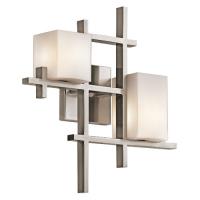 190-11976 Ciampi LED 2 Light Wall Light Classic Pewter