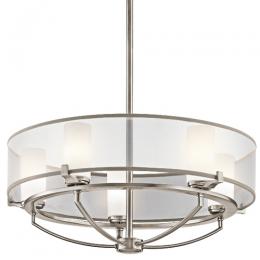 172-11985 Salvini LED 5 Light Ceiling Light Classic Pewter 