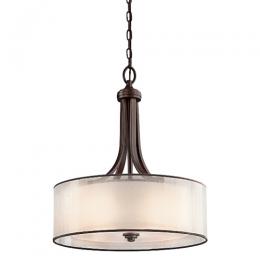 172-11990  LED 4 Light Pendant Bronze 