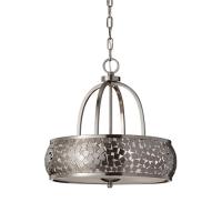 184-11995 Zardini LED 4 Light Pendant Brushed Steel