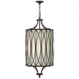 186-12008 Vittoria LED 4 Light Pendant Ceiling Light Victorian Bronze 