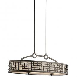 190-12014 Lozzi LED 4 Light Pendant Olde Bronze 