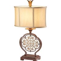 184-12034 Marchini LED 1 Light Table Lamp British Bronze and Oxidised Bronze