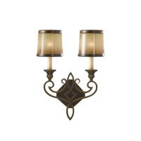 184-12069 Jacobini LED 2 Light Wall Light Astral Bronze